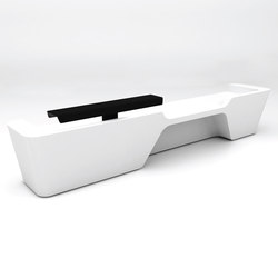 Mono Desk configuration 4 | Comptoirs | Isomi