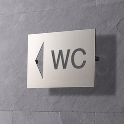 Hinweisschild WC PWC PFL S | Symbols / Signs | PHOS Design