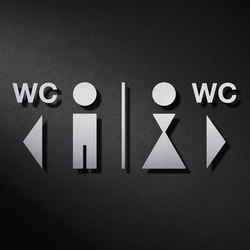 Piktogramm WC | Symbols / Signs | PHOS Design