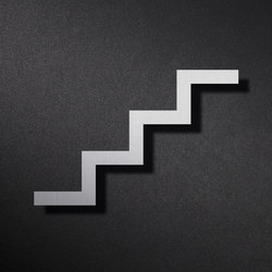Piktogramm Treppe von unten links | Piktogramme / Beschriftungen | PHOS Design
