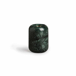Balance Candle Holder Indian Green Marble | Medium