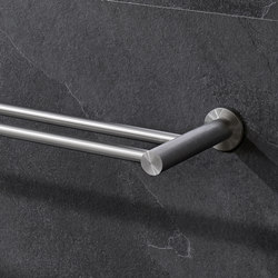 Support de barre d'extrémité pour barre Ø12 mm (grande distance au mur) | Rails rideaux | PHOS Design