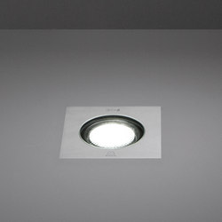 Hipy square 110x110 anti glare IP67 LED RG | Outdoor recessed lighting | Modular Lighting Instruments