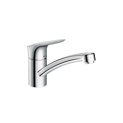 hansgrohe Logis Single lever kitchen mixer 120 for vented hot water cylinders | Kitchen taps | Hansgrohe