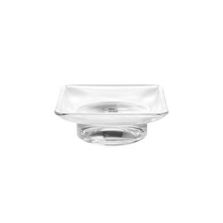 Divo Extra clear transparent glass dish for art. A1510N | Soap holders / dishes | Inda