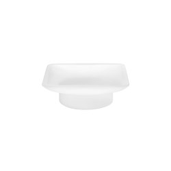Divo Satined glass dish for art. A1510N | Bathroom accessories | Inda