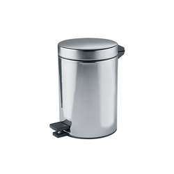 Hotellerie Dustbin with cover and pedal | Bath waste bins | Inda