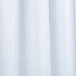 Hotellerie Cortina de poliéster (PE) impermeabilizado, color único, con 8 ganchos |  | Inda