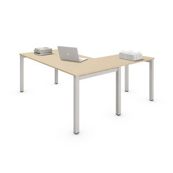 Zama Desk with Return Desks | Desks | Forma 5