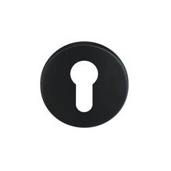 Agaho Matte Black Escutcheon 950BK | Hinged door fittings | WEST inx