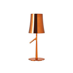 Birdie Metal table small copper | Table lights | Foscarini