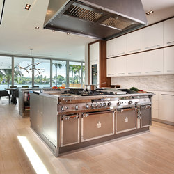 TAILOR MADE KITCHENS | STAINLESS STEEL & POLISHED CHROME KITCHEN | Fitted kitchens | Officine Gullo