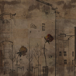 Urban Rose | Wall art / Murals | Inkiostro Bianco