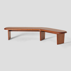 Maritime Bench Boomerang | without armrests | VG&P