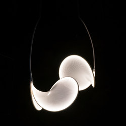 llll.02 double | white | Lampade sospensione | llll