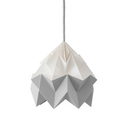 Moth Lamp - White/Grey | Suspended lights | Studio Snowpuppe