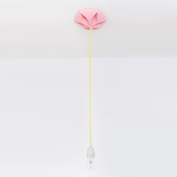Kroonuppe Ceilingrose - Pink | Ceiling lights | Studio Snowpuppe
