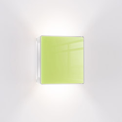 APP Wall | Front fluoreszierend grün | Wall lights | serien.lighting