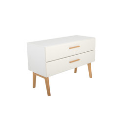 Medium sorpus, wide with two drawers DBV-263 | Kids furniture | De Breuyn