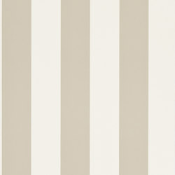 Signature Papers II Wallpaper | Spalding Stripe - Cream / Laurel | Wall coverings / wallpapers | 