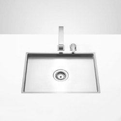 Kitchen sinks in brushed stainless-steel - Single sink | Kitchen sinks | Dornbracht