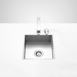 Kitchen sinks in brushed stainless-steel - Fregadero individual | Kitchen sinks | Dornbracht