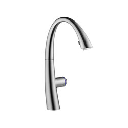 KWC ZOE touch light PRO Electronic controlled, Covered pull-out spray | Wash basin taps | KWC