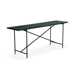Console Black - Green Marble