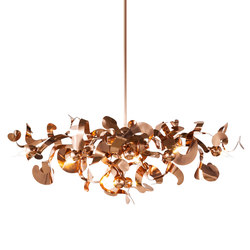 Kelp chandelier oval | Lámparas de araña | Brand van Egmond