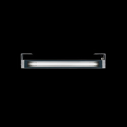 Arcadia 640 / With Brackets L 80mm - Transparent Glass - Adjustable | Facade lights | Ares