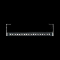Arcadia 940 Power LED / With Brackets L 200mm - Transparent Glass - Adjustable - Narrow Beam 10° | Outdoor wall lights | Ares