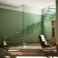 Mistral All Glass Zug | Staircase systems | Siller Treppen