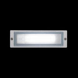 Camillla / L 230 mm - Sandblasted Glass | Outdoor wall lights | Ares