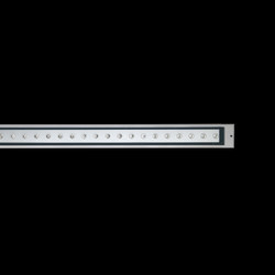 Cielo Power LED / L 1245 mm - Vetro Trasparente - Ottica Basculante - Fascio Stretto 10°