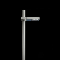 Dooku 400 Power LED / Pole Ø 102mm - Single Top Pole - Wide Beam 120° (Wide Spaces - Public Areas - Parking Areas) | Outdoor floor lights | Ares