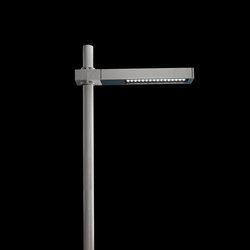 Dooku 600 Power LED / Pole Ø 76mm - Single Top Pole - Wide Beam 120° (Wide Spaces - Public Areas - Parking Areas) | Outdoor floor lights | Ares