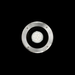 Idra Power LED / Ø 220mm - Adjustable Optic - Narrow Beam 15° | Outdoor floor lights | Ares