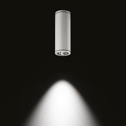 Yama CoB LED / Ø 110mm - H 300mm - Transparent Glass - Narrow Beam 20° | Outdoor ceiling lights | Ares