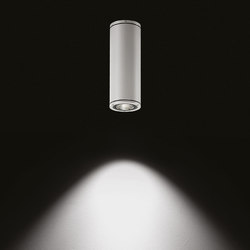 Yama CoB LED / Ø 110mm - H 300mm - Vetro Traparente - Fascio Medio 40° | Outdoor ceiling lights | Ares