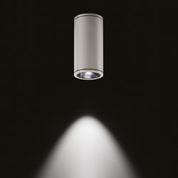Yama CoB LED / Ø 150mm - H 300mm - Transparent Glass - Narrow Beam 20° | Outdoor ceiling lights | Ares