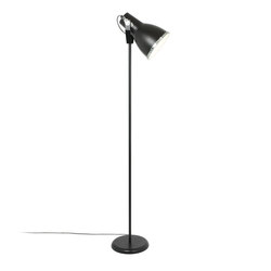 Stirrup 2 Floor Light, Black with Sandblasted Glass | Free-standing lights | Original BTC