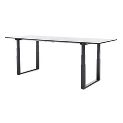Frankie conference table height adjustable sled base | Standing tables | Martela