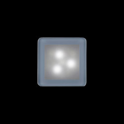 Tapioca Power LED / 70x70mm - Sandblasted Glass | Outdoor wall lights | Ares