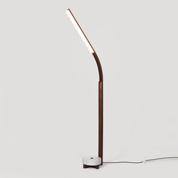 Counterweight Floor lamp walnut | Free-standing lights | Fort Standard