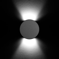 Rho Power LED / Round Aluminium Frame | Outdoor wall lights | Ares