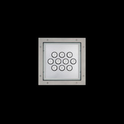 Cassiopea Power LED / Versione Quadrata - Fascio Stretto 10° | Outdoor floor lights | Ares