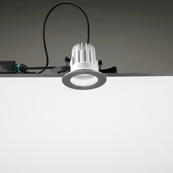 Leila 105 CoB LED / Stainless Steel Frame - Medium Beam 20° | Outdoor recessed ceiling lights | Ares