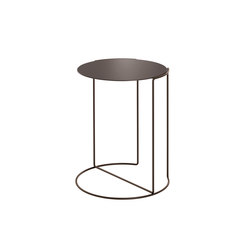 Oki Beistelltisch Bronze | Tabletop round | Walter K.