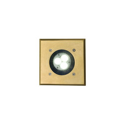 7602 Recessed Uplight, Brass | Lampade parete incasso | Original BTC