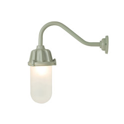 Dockside Wall Light, No Reflector, Putty Grey, Frosted Glass | Appliques murales | Original BTC